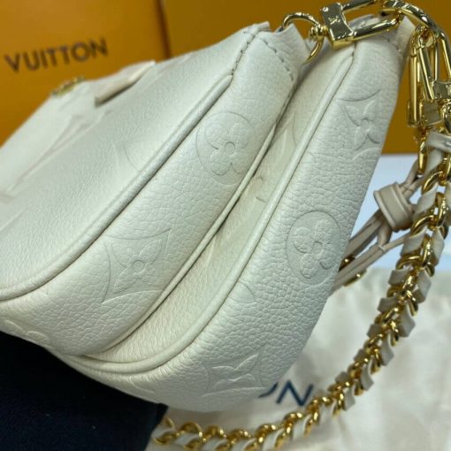 Louis Vuitton Monogram Empreinte Multi Pochette Accessoires M80447 M80399 Black - Image 23