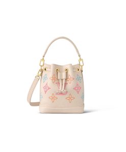 Louis Vuitton Monogram Empreinte Nano Noe Flower Patterns M23088