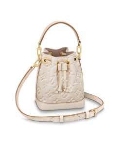 Louis Vuitton Monogram Empreinte Nano Noe M81626 M81463 Beige