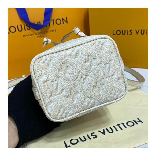 Louis Vuitton Monogram Empreinte Nano Noe M81626 M81463 Beige - Image 6