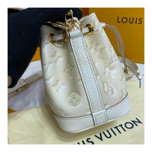 Louis Vuitton Monogram Empreinte Nano Noe M81626 M81463 Beige - Image 8