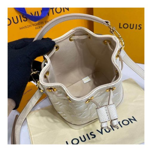Louis Vuitton Monogram Empreinte Nano Noe M81626 M81463 Beige - Image 11