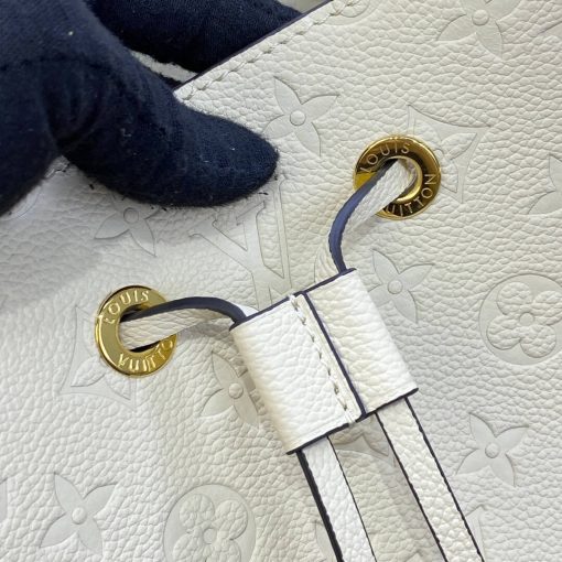 Louis Vuitton Monogram Empreinte NeoNoe MM M46526 Cream - Image 9