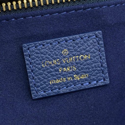 Louis Vuitton Monogram Empreinte Neverfull MM M46514 Blue - Image 13