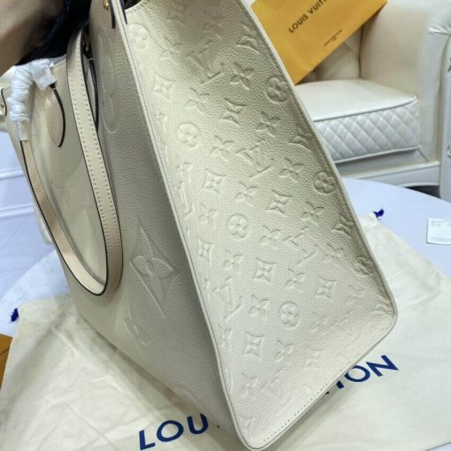 Louis Vuitton Monogram Empreinte Onthego GM M44925 M45081 Beige - Image 11