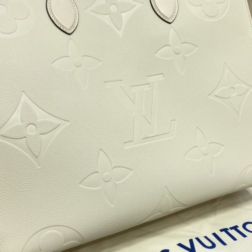 Louis Vuitton Monogram Empreinte Onthego GM M44925 M45081 Beige - Image 12