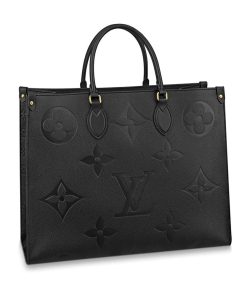 Louis Vuitton Monogram Empreinte Onthego GM M44925 M45081 Black