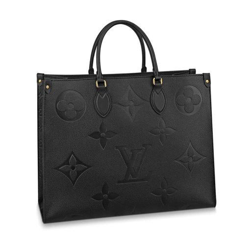 Louis Vuitton Monogram Empreinte Onthego GM M44925 M45081 Black