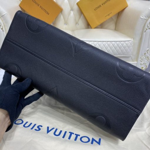 Louis Vuitton Monogram Empreinte Onthego GM M44925 M45081 Black - Image 9
