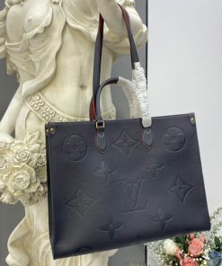 Louis Vuitton Monogram Empreinte Onthego GM M44925 M45081 Blue