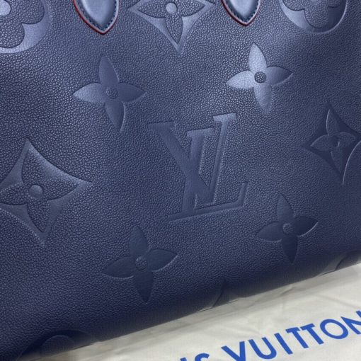Louis Vuitton Monogram Empreinte Onthego GM M44925 M45081 Blue - Image 7