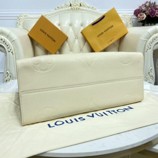 Louis Vuitton Monogram Empreinte Onthego GM M44925 M45081 Beige - Image 10