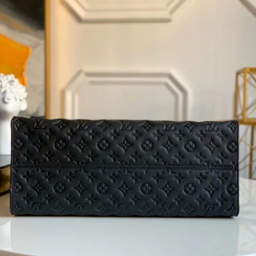 Louis Vuitton Monogram Empreinte Onthego GM M44933 Black - Image 4