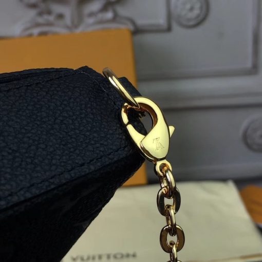 Louis Vuitton Monogram Empreinte Pochette Felicie M64064 Red - Image 12