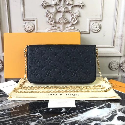 Louis Vuitton Monogram Empreinte Pochette Felicie M64064 Red - Image 13