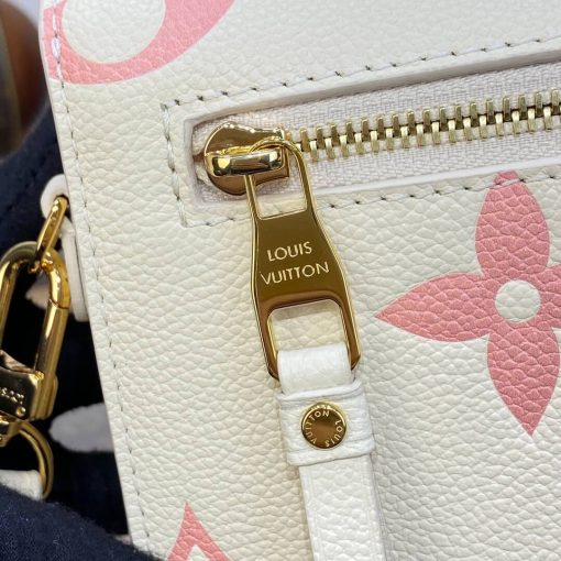 Louis Vuitton Monogram Empreinte Pochette Metis Creme/Rose Trianon - Image 6