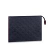 Louis Vuitton Monogram Empreinte Pochette Toilette 26 M45665 M45666 Blue