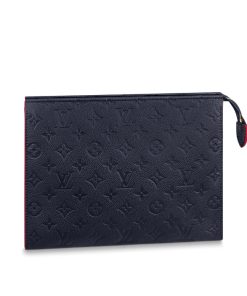 Louis Vuitton Monogram Empreinte Pochette Toilette 26 M45665 M45666 Blue