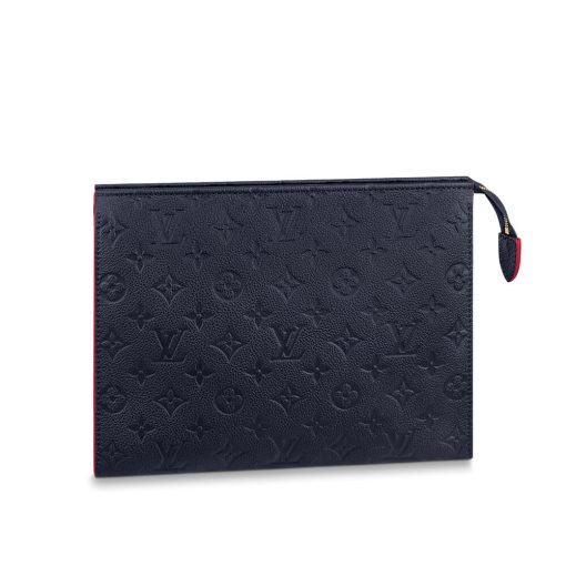 Louis Vuitton Monogram Empreinte Pochette Toilette 26 M45665 M45666 Red - Image 21