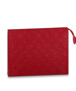 Louis Vuitton Monogram Empreinte Pochette Toilette 26 M45665 M45666 Red
