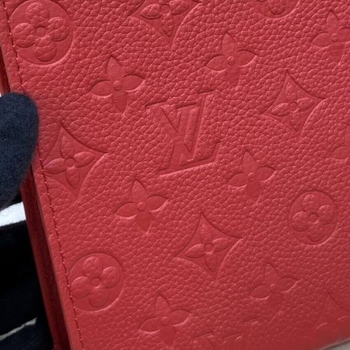 Louis Vuitton Monogram Empreinte Pochette Toilette 26 M45665 M45666 Red - Image 7