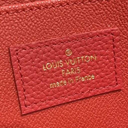 Louis Vuitton Monogram Empreinte Pochette Toilette 26 M45665 M45666 Red - Image 9