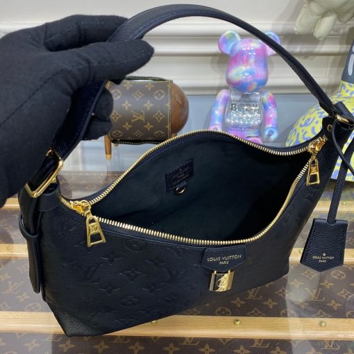 Louis Vuitton Monogram Empreinte Sac Sport Bag Black - Image 12