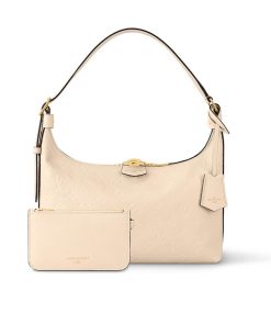 Louis Vuitton Monogram Empreinte Sac Sport Bag Cream