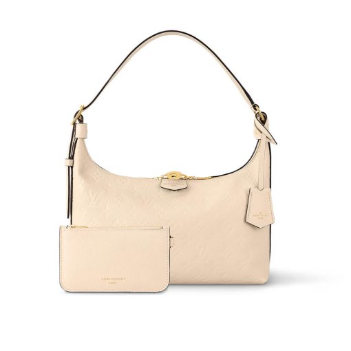 Louis Vuitton Monogram Empreinte Sac Sport Bag Cream