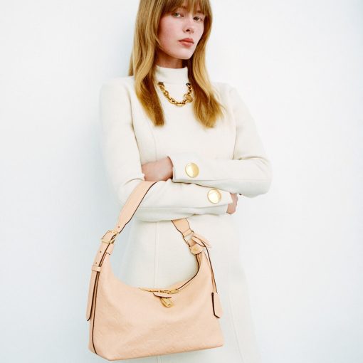 Louis Vuitton Monogram Empreinte Sac Sport Bag Cream - Image 2