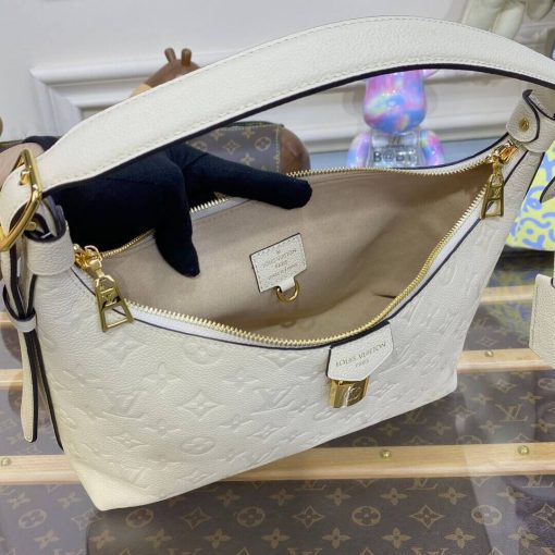 Louis Vuitton Monogram Empreinte Sac Sport Bag Cream - Image 11
