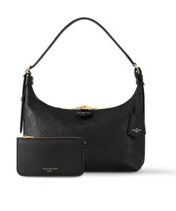 Louis Vuitton Monogram Empreinte Sac Sport Bag Black