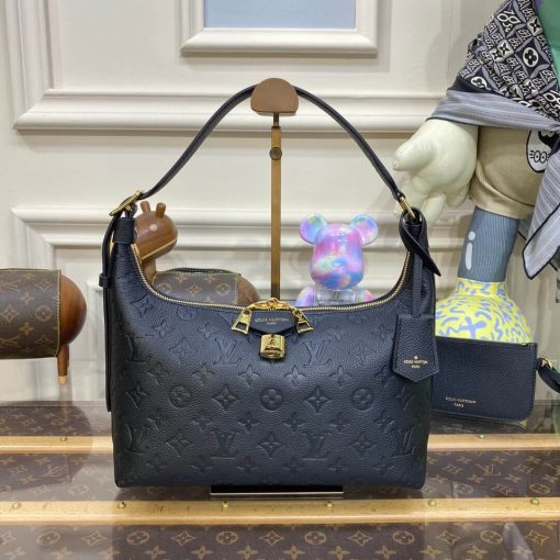 Louis Vuitton Monogram Empreinte Sac Sport Bag Black - Image 4