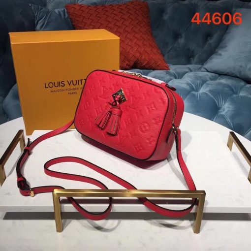 Louis Vuitton Monogram Empreinte Saintonge M44593 Red - Image 3
