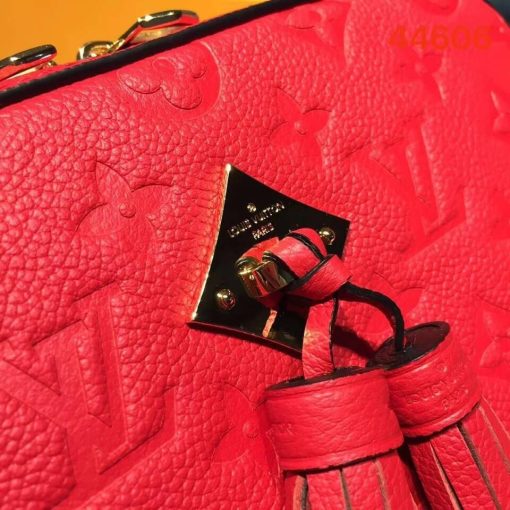 Louis Vuitton Monogram Empreinte Saintonge M44593 Red - Image 5