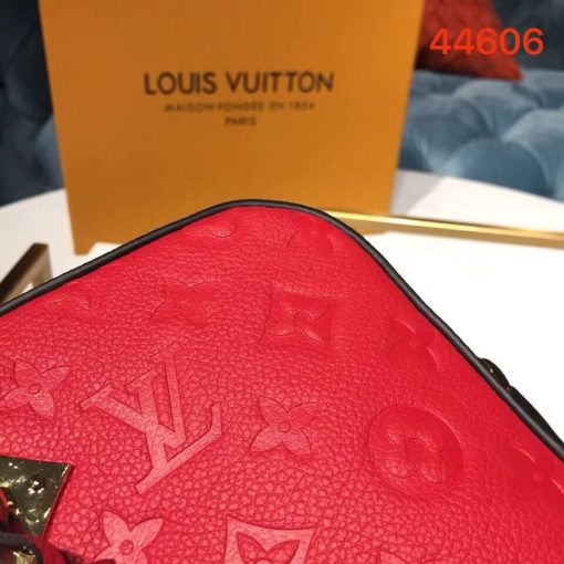 Louis Vuitton Monogram Empreinte Saintonge M44593 Red - Image 6