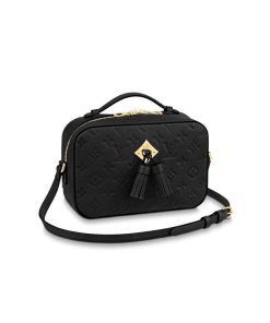 Louis Vuitton Monogram Empreinte Saintonge M44593 Black