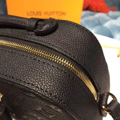 Louis Vuitton Monogram Empreinte Saintonge M44593 Black - Image 6