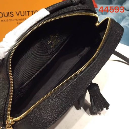 Louis Vuitton Monogram Empreinte Saintonge M44593 Black - Image 7