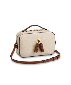 Louis Vuitton Monogram Empreinte Saintonge M44593 Beige