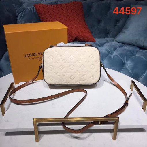Louis Vuitton Monogram Empreinte Saintonge M44593 Beige - Image 4