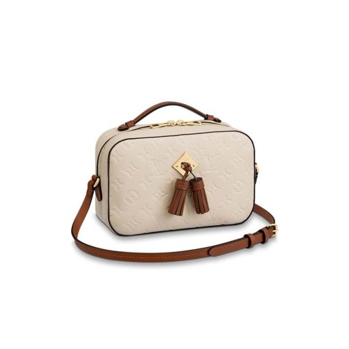 Louis Vuitton Monogram Empreinte Saintonge M44593 Beige