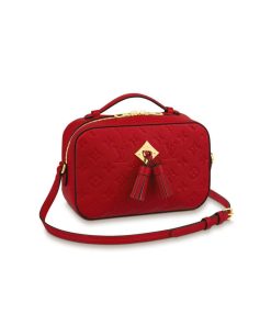 Louis Vuitton Monogram Empreinte Saintonge M44593 Red
