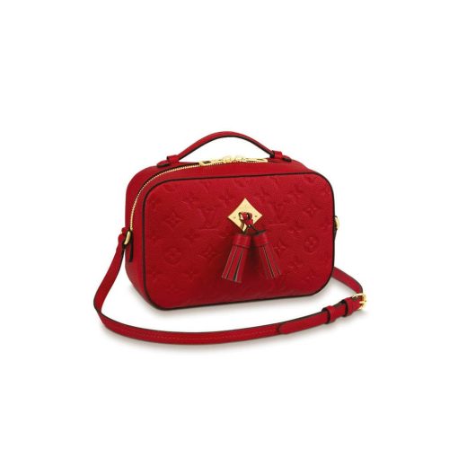 Louis Vuitton Monogram Empreinte Saintonge M44593 Red