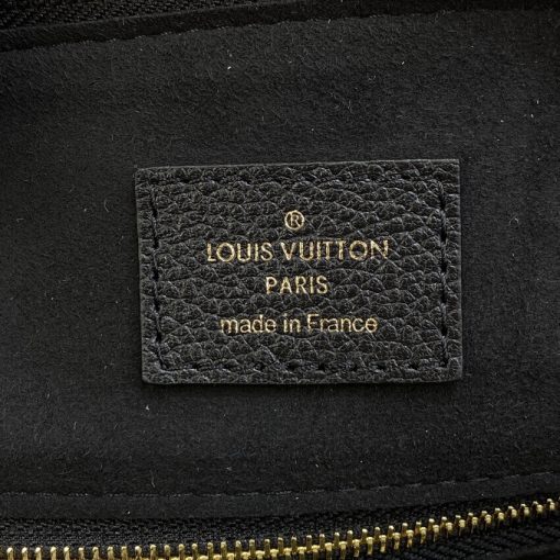 Louis Vuitton Monogram Empreinte Speedy Bandouliere 25 Black - Image 12