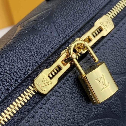 Louis Vuitton Monogram Empreinte Speedy Bandouliere 25 Black - Image 10