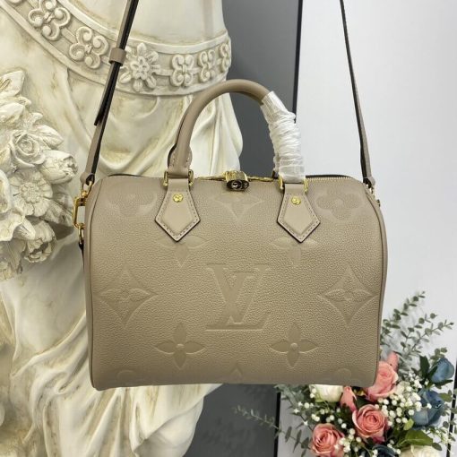 Louis Vuitton Monogram Empreinte Speedy Bandouliere 25 M59273 - Image 3