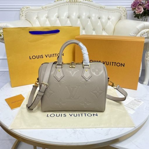 Louis Vuitton Monogram Empreinte Speedy Bandouliere 25 M59273 - Image 4