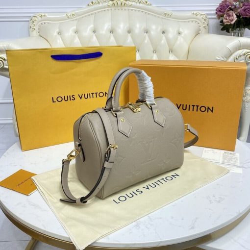 Louis Vuitton Monogram Empreinte Speedy Bandouliere 25 M59273 - Image 5