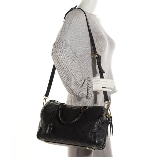 Louis Vuitton Monogram Empreinte Speedy Bandouliere 30 M42406 - Image 3